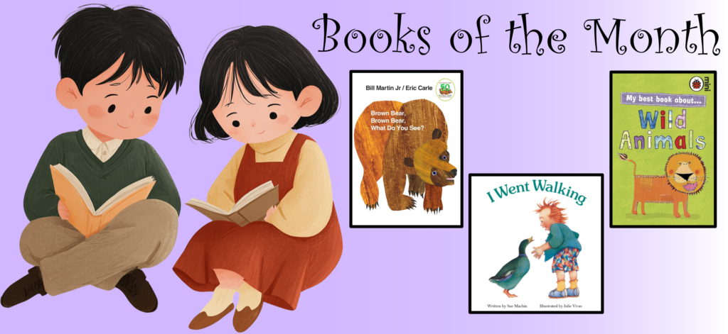 January 2026 featured books for kindergarten classes