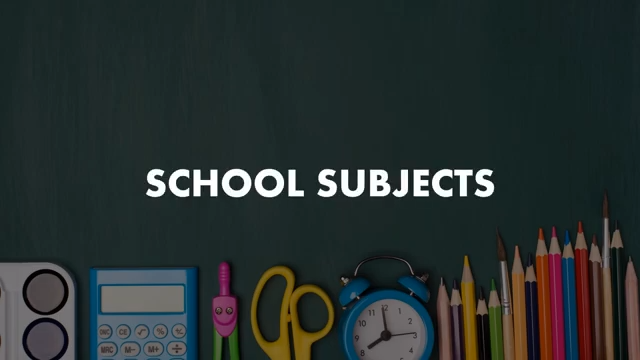 School Subjects - Sky Class May 2026